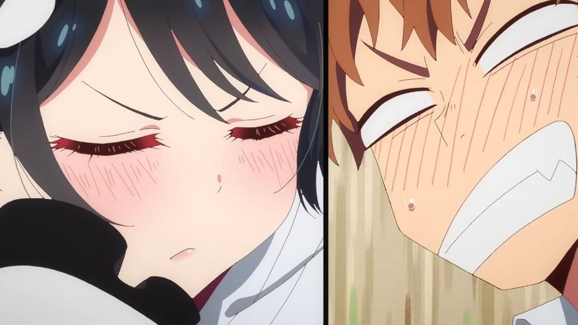 Ruka and Kazuya, as seen in the anime (Image via TMS Entertainment)